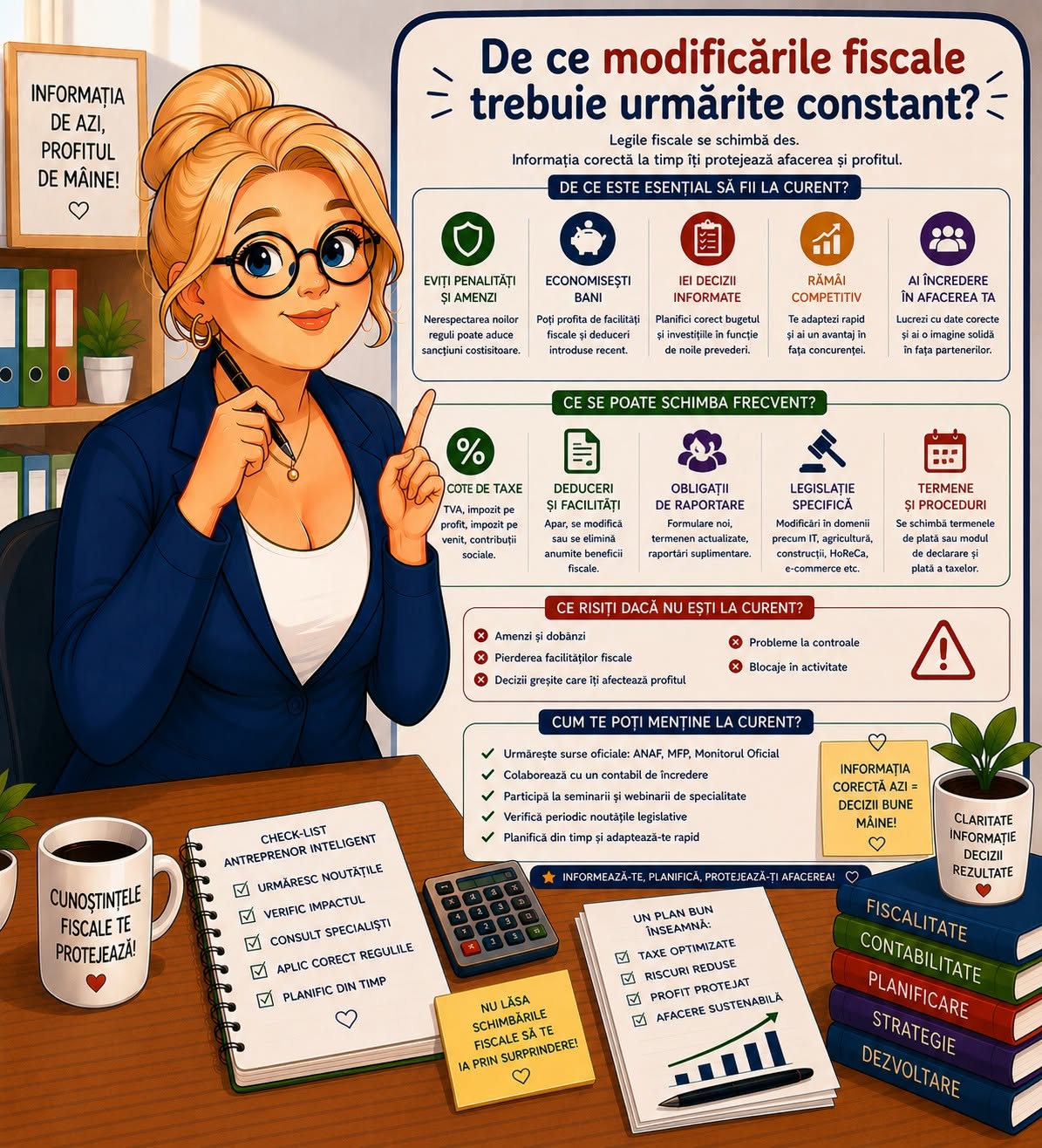 De ce modificările fiscale trebuie urmărite constant?
